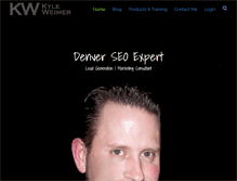 Tablet Screenshot of kyleweimer.com